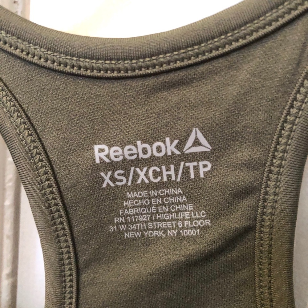 Green Reebok bra - Picture 4 of 4